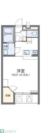 レオパレスノワール IIの物件間取画像